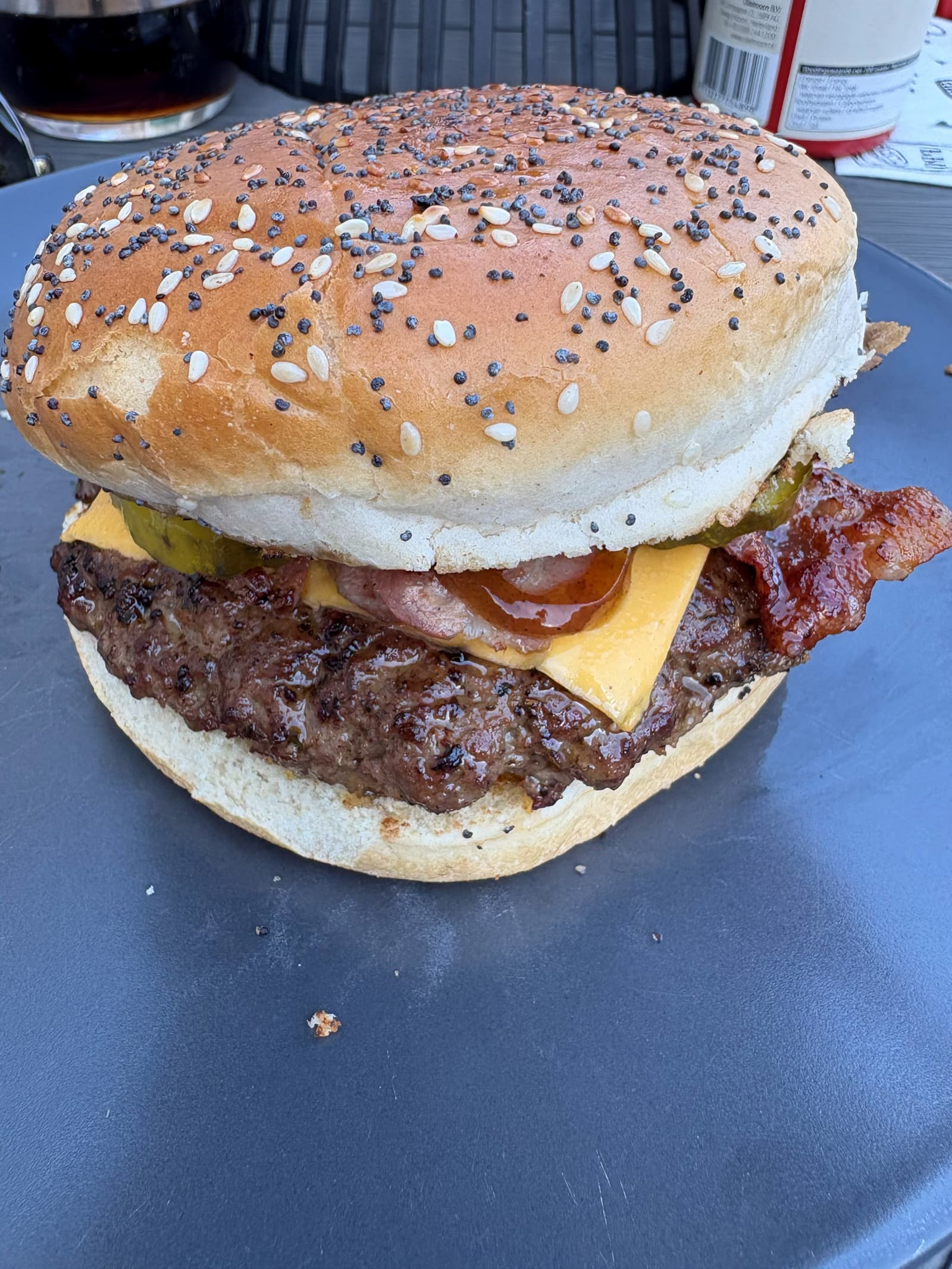 Smashed Hamburger