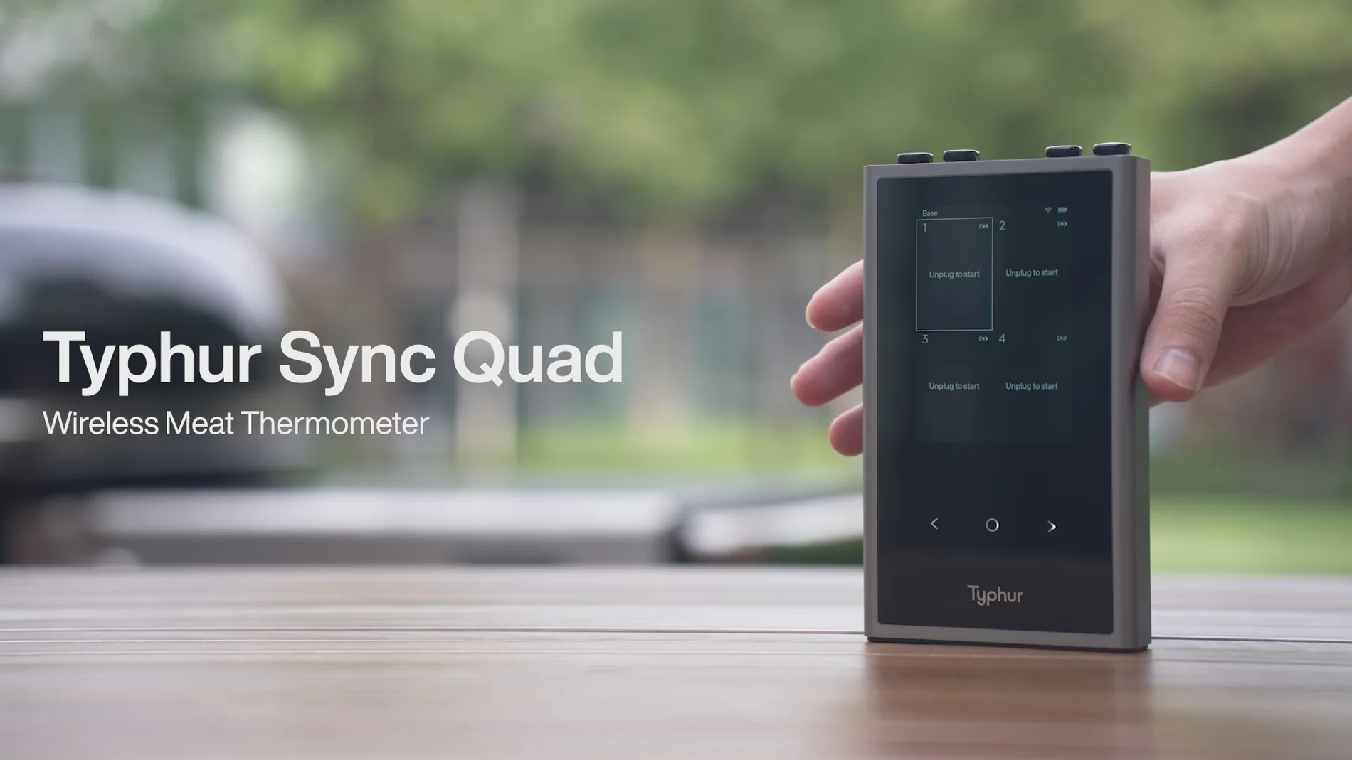 Typhur Sync Quad thermometer